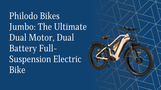 Philodo Bikes Jumbo: The Ultimate Dual Motor, Dual Battery Full-Suspension Electric Bike