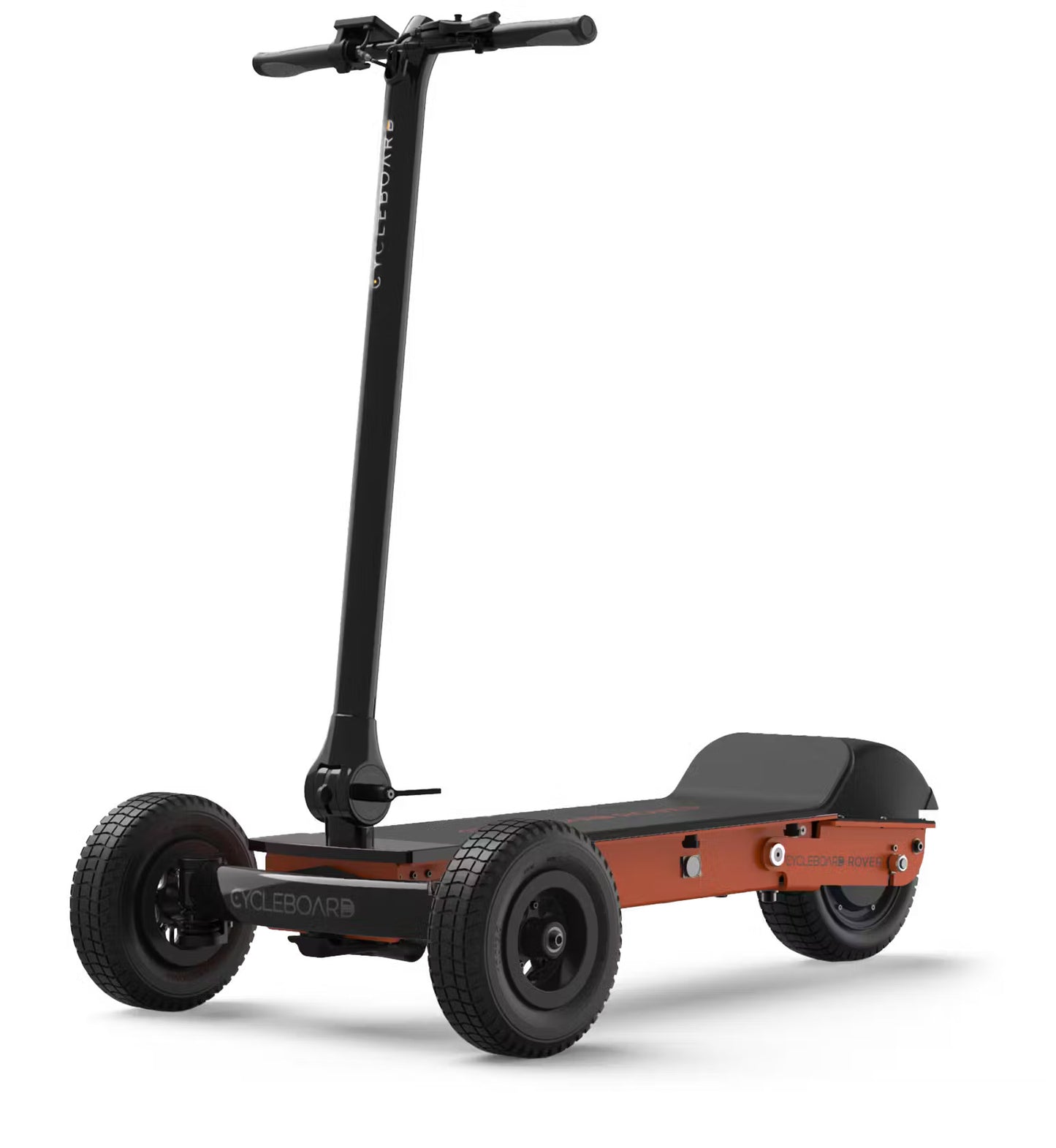 MOVE Electric Scooters - Cycle Board Rover 3-Wheel Electric Scoooter angled left sideview