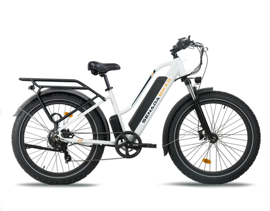 Herald Plus Fat-Tire e-Bike by Senada | 1000W Motor | 80-Mile Range | 330 lb Payload - Buy Now!