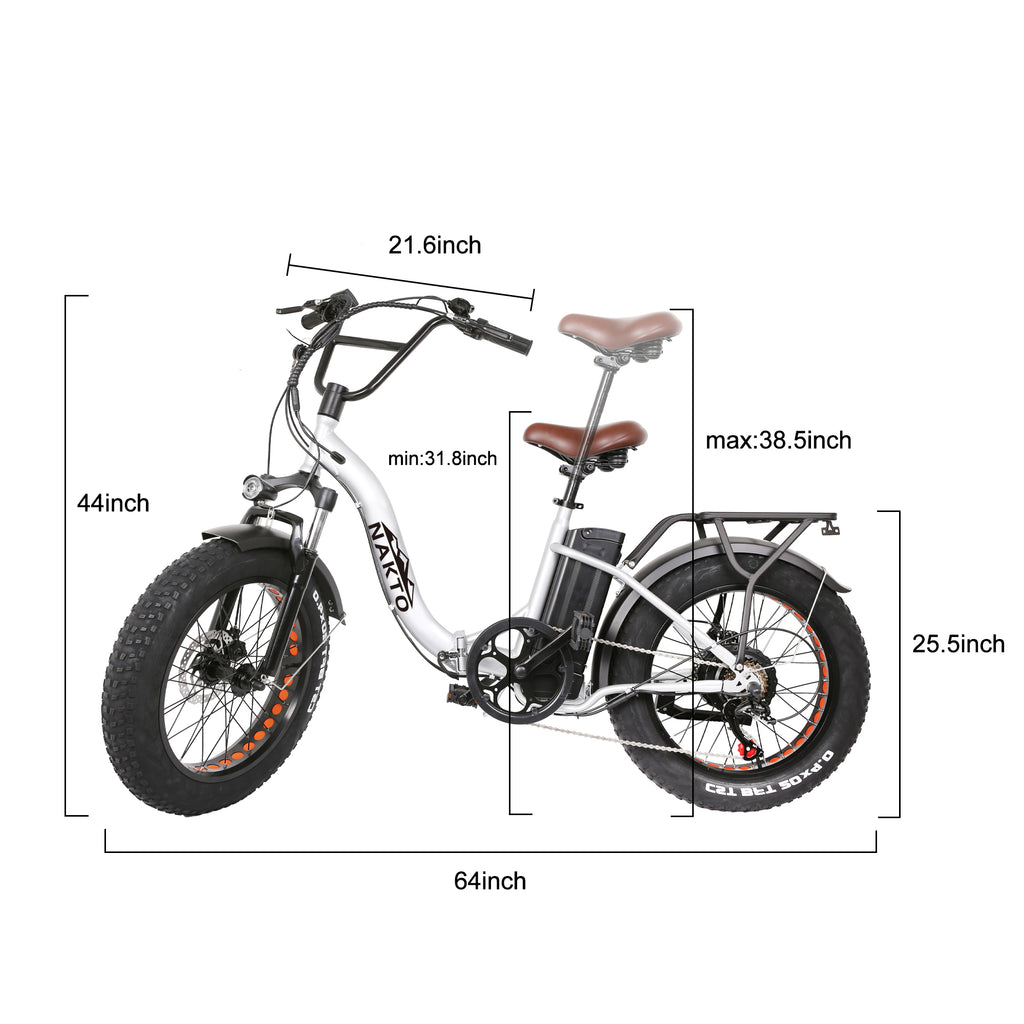 NAKTO Folding OX Electric Bike