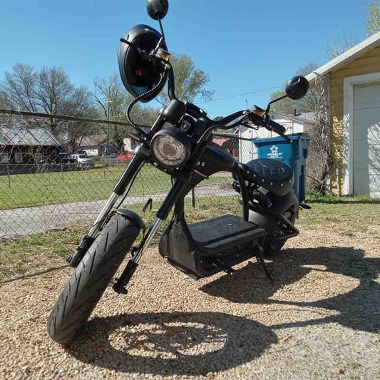 LinksEride M1P Pro 4000W Electric Motorcycle (60V 42Ah, Up to 55 MPH, 110-Mile Range, Dual Disc Brakes, LED Lighting)