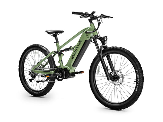 Forest XM Electric Mountain Bike | 1000W Fat-Tire | Full Suspension Adventure Ride!