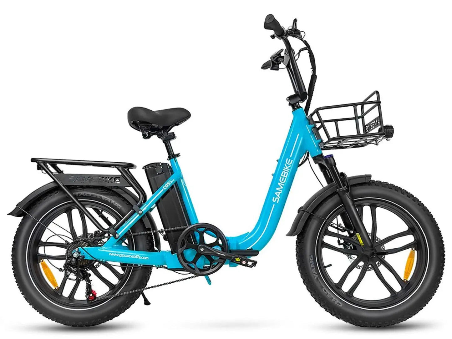 SAMEBIKE C05 Pro Step-Thru Foldable Fat Tire Electric Bike