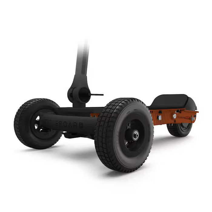 MOVE Electric Scooters - Cycle Board Rover 3-Wheel Electric Scoooter close-up of the front wheel
