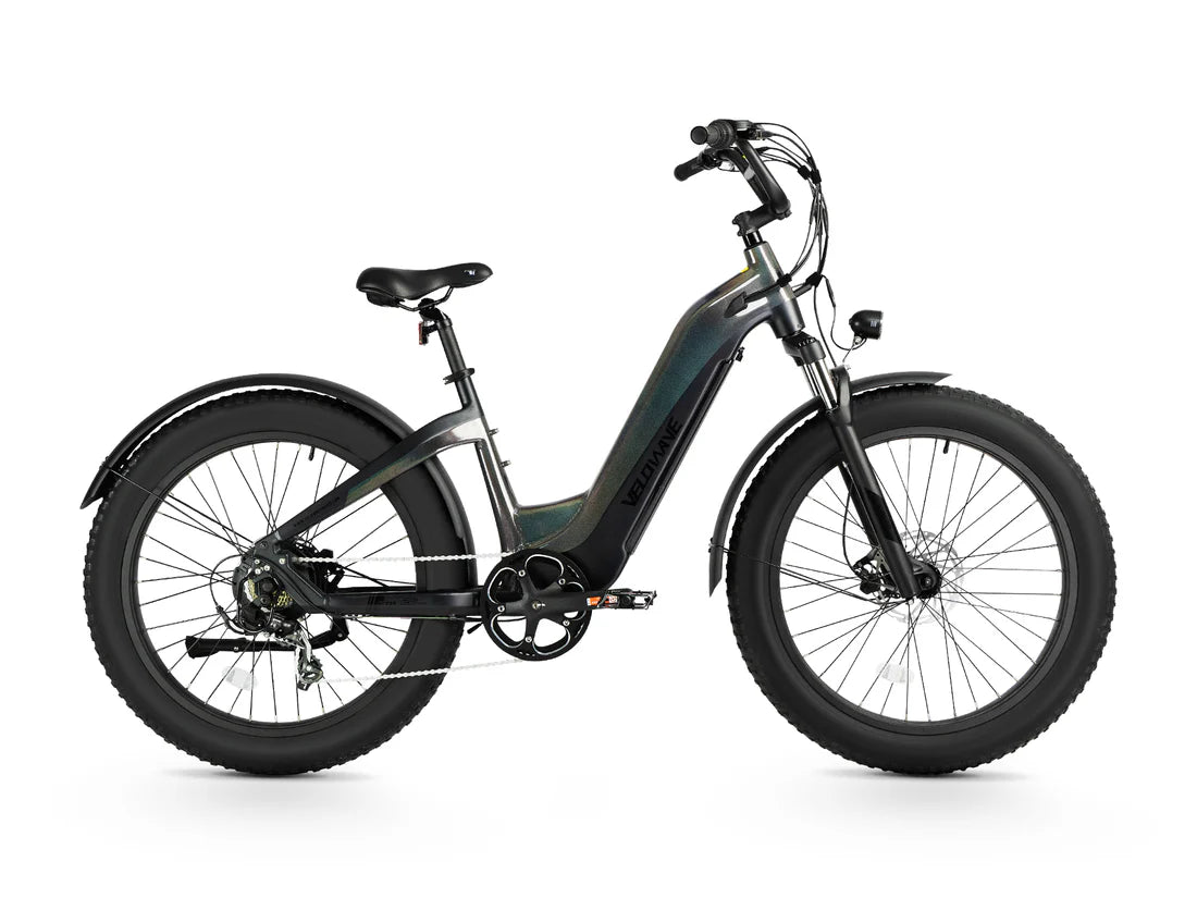grace electric bicycle Velowave Grace 2.0 Step-Thru Electric Bike 750W 48V 20Ah Fat Tire