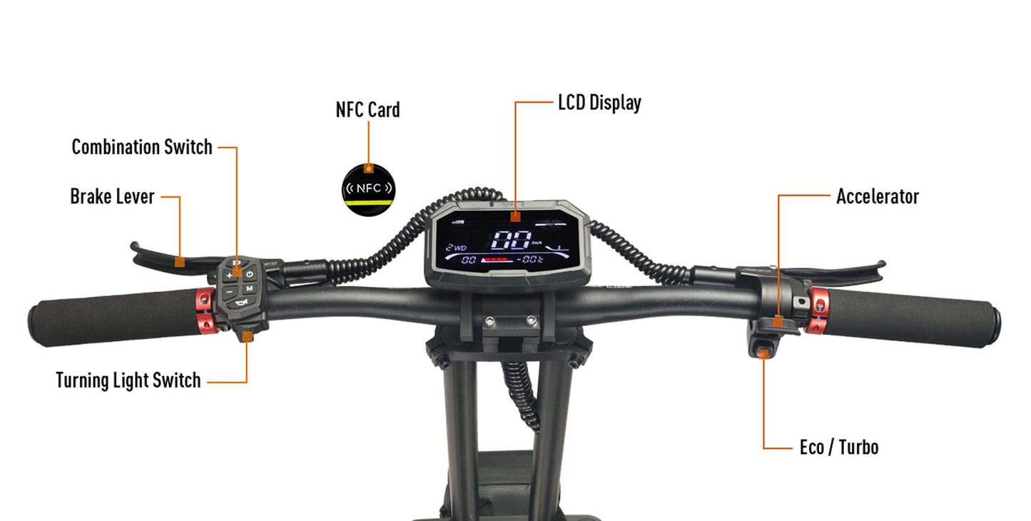 Teewing Z4 Pro 8000W Dual Motor Electric Scooter
