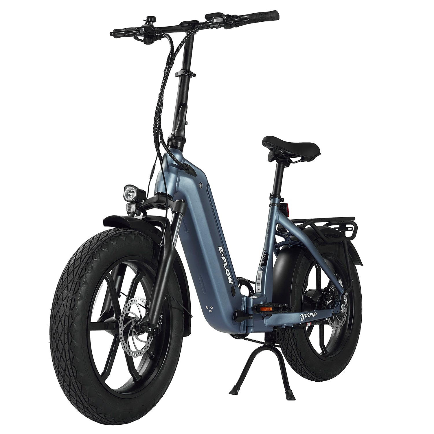 eflow electric bicycle E-Joe 750W Young E-Flow Folding Fat Tire Step-Thru Electric Bike quality BAFANG SUTTO Rear Hub Motor New Currie eFlow Stashes Battery