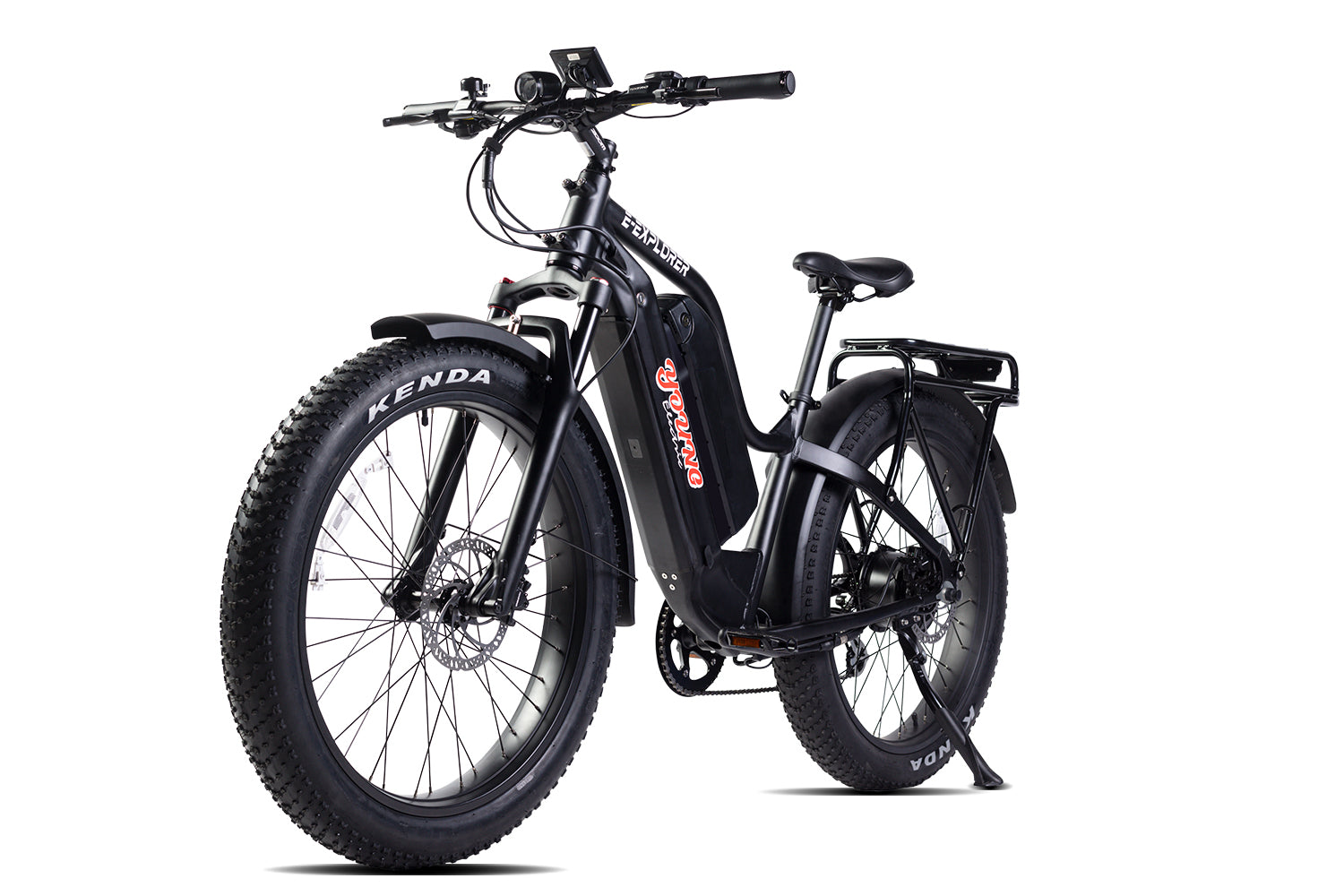 electric hunting bicycle 1000W Dual Battery Electric Bike | Young Electric E-Explorer Dual Battery Type 48V/30AH / Black