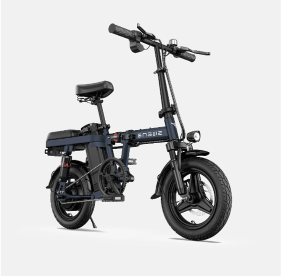 MOVE Electric Scooters - Engwe T14 mini foldable electric bike blue