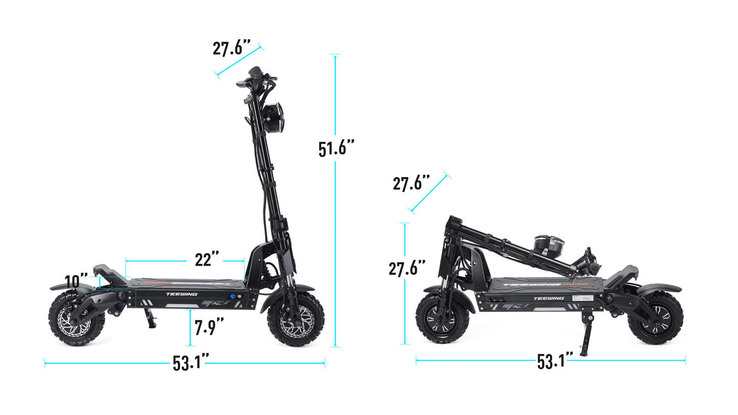 Teewing Mars XT 8000W Dual Motor Electric Scooter
