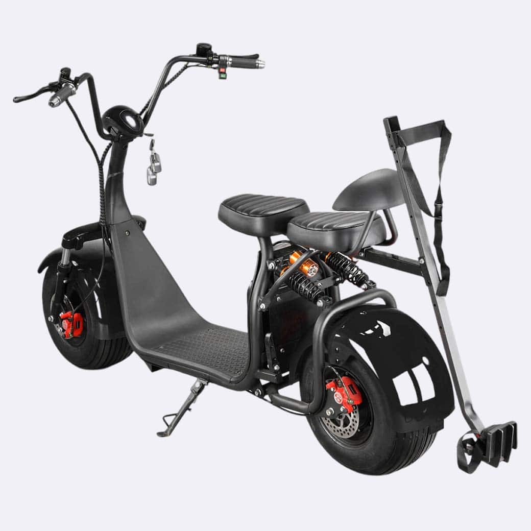 MOVE Electric Scooters - Linkseride X7 angled left rearview