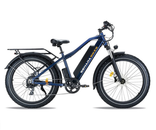 Saber Plus  SUV e-Bike by Senada | 1000W | 80-Mile Range | 330 lb Payload Capacity | All-Terrain!