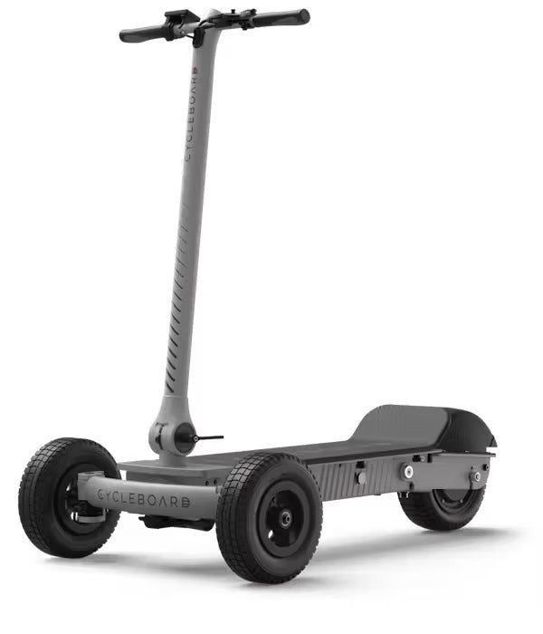 MOVE Electric Scooters - Cycle Board Rover 3-Wheel Electric Scoooter - Ghost Gray
