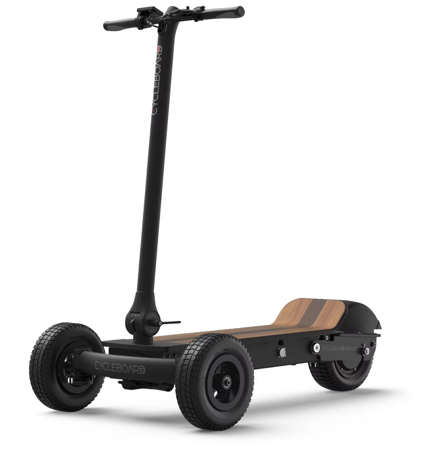 MOVE Electric Scooters - Cycle Board Rover 3-Wheel Electric Scoooter - Black Woody