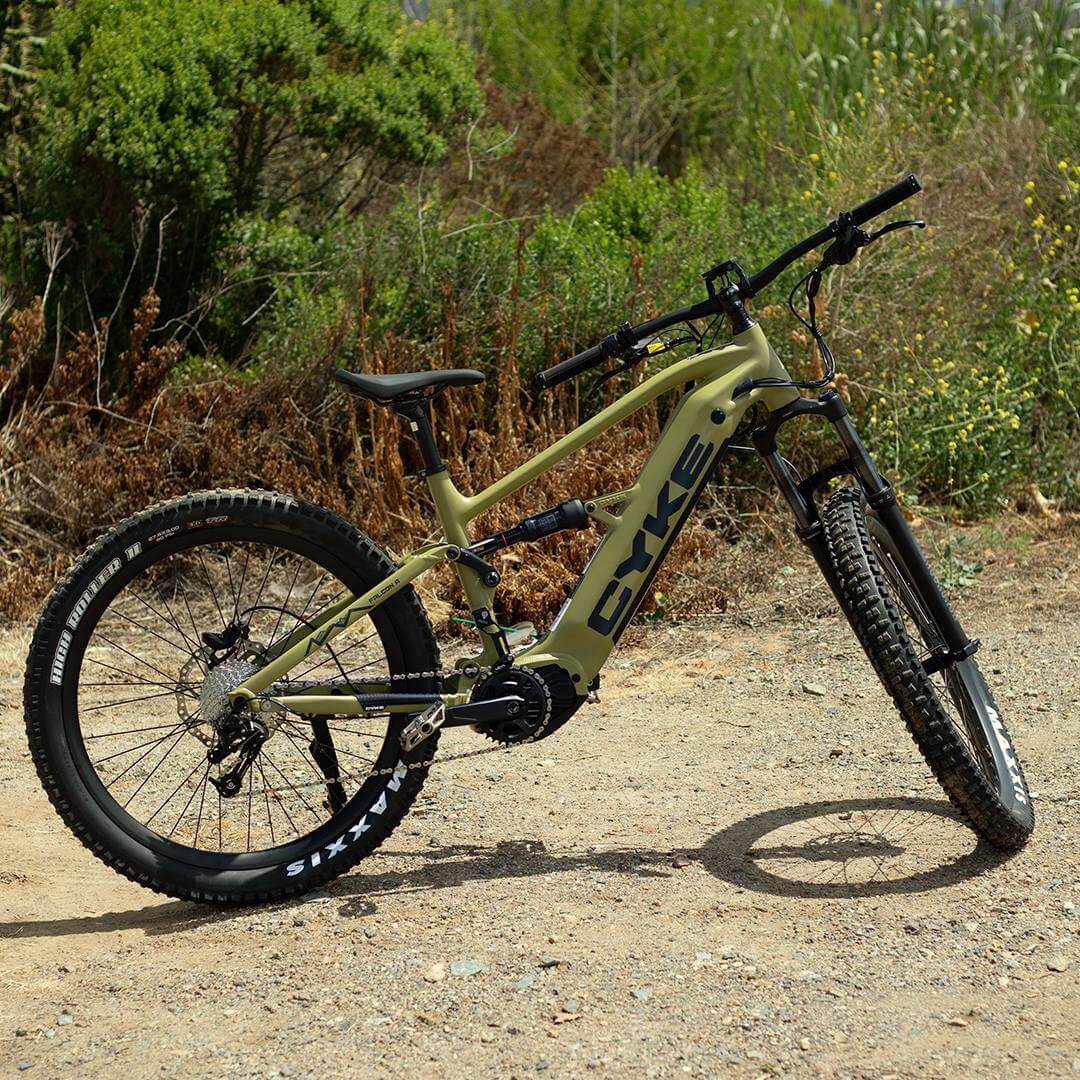 CYKE Falcon A Full Suspension Electric Bike