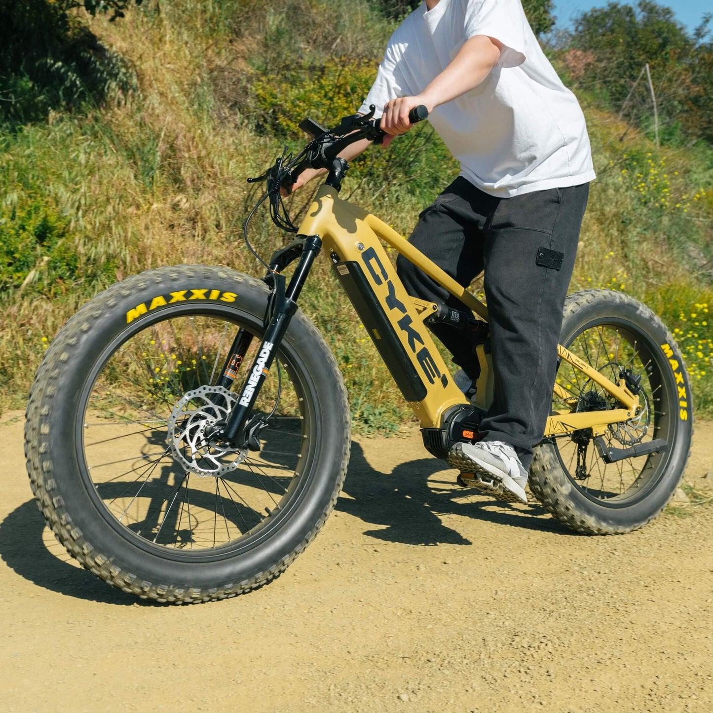 CYKE Falcon X Full Suspension Electric Bike