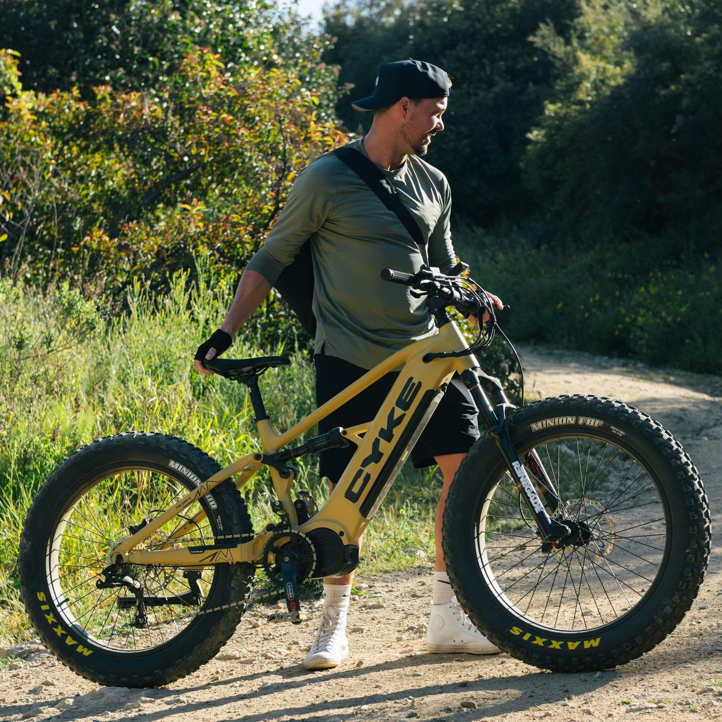 CYKE Falcon X Full Suspension Electric Bike