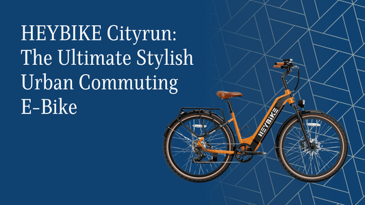 HEYBIKE Cityrun: The Ultimate Stylish Urban Commuting E-Bike