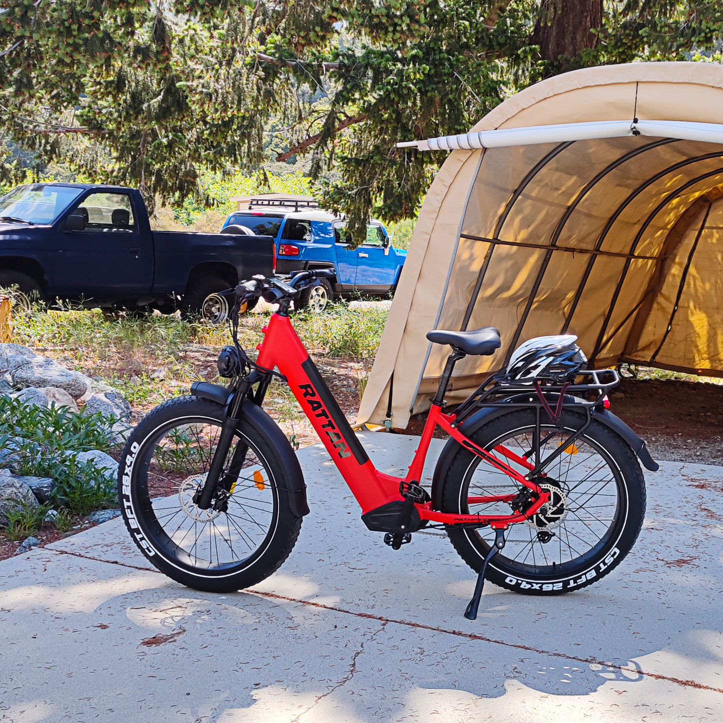 RATTAN Pathfinder Step-Thru Electric Bike