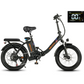 Austin Folding e-Bike by Senada | Fat-Tire | 500W | 62-Mile Range | All-Terrain!