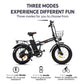 DRVETION At20 Folding Eletric Fat Bike 48V 750W - Black