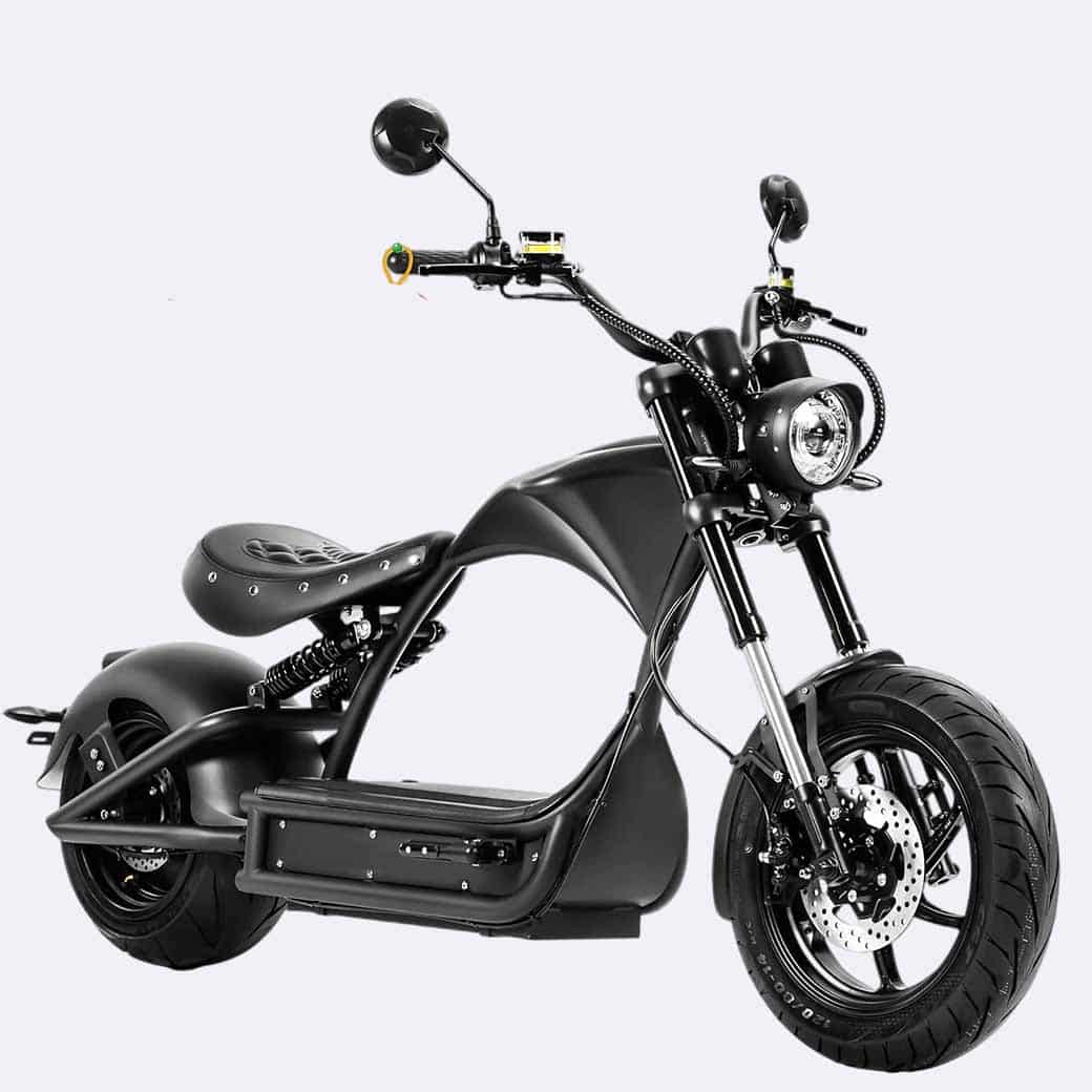 LinksEride M1P Pro 4000W Electric Motorcycle (60V 42Ah, Up to 55 MPH, 110-Mile Range, Dual Disc Brakes, LED Lighting)