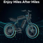 MOVE Electric Scooters - Engwe M20 Electric Bike comfortable ride enjoy miles after miles