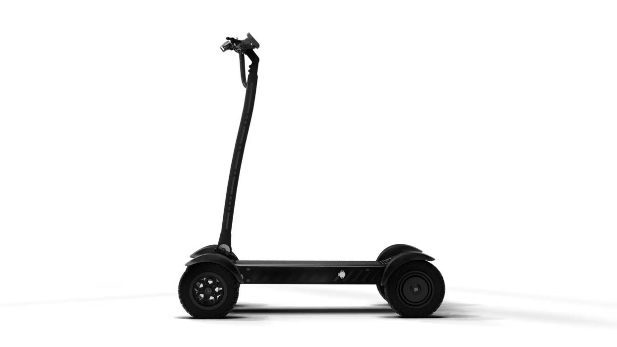 MOVE Electric Scooters - Cycle Board X-Quad 3000 4-Wheel Electric Vehicle black left sideview