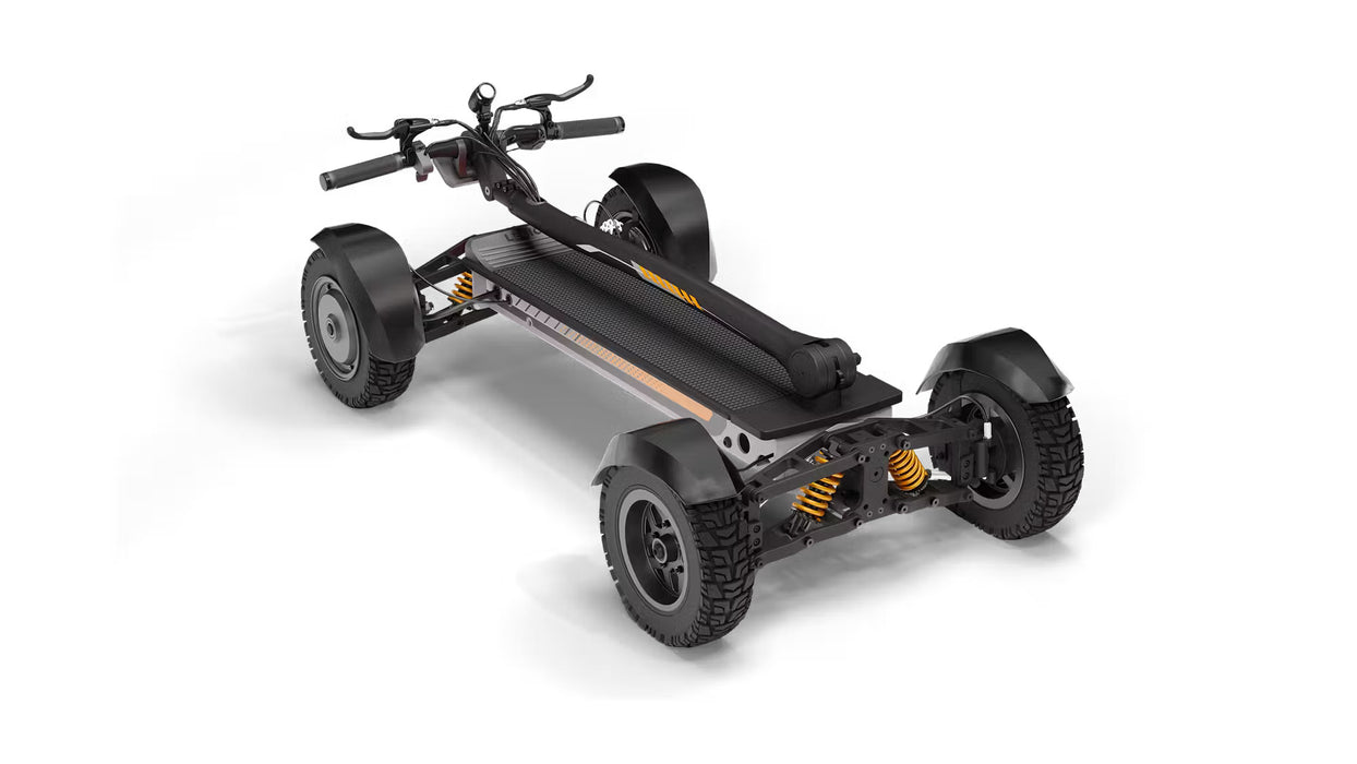 MOVE Electric Scooters - Cycle Board X-Quad 3000 4-Wheel Electric Vehicle Foldable E-Scooter