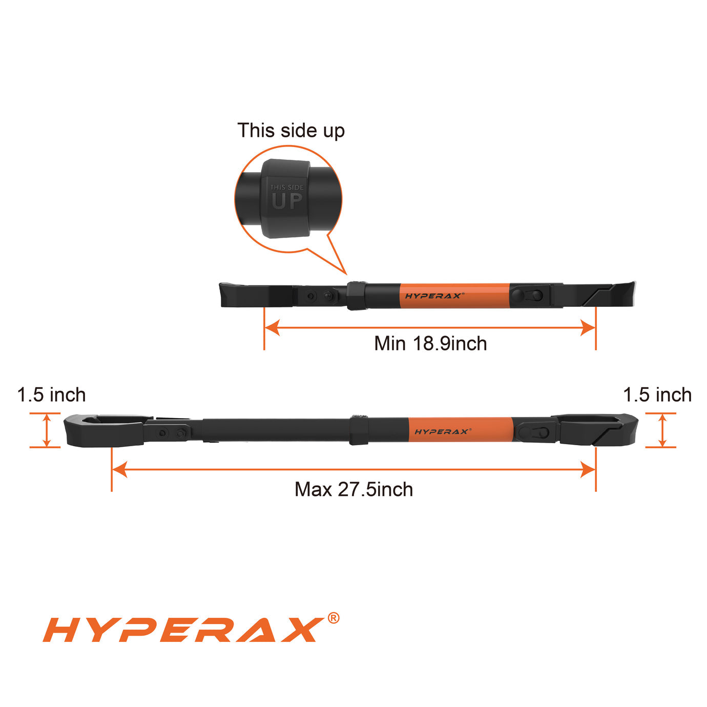 HYPERAX 2024 Step-Thru EBike Adapter