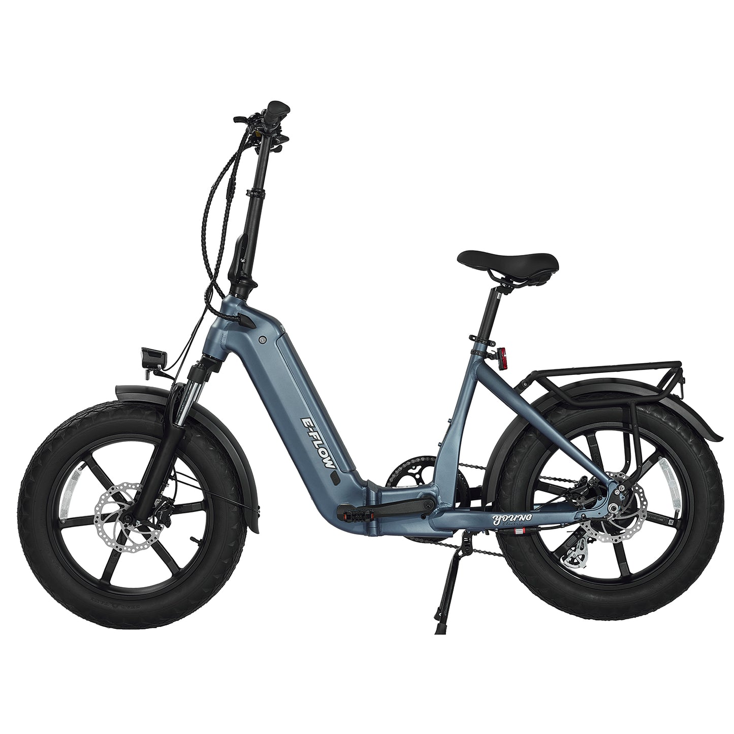 MOVE Electric Scooters - Young Electric E-Flow All Terrain Fat Tire left sideview