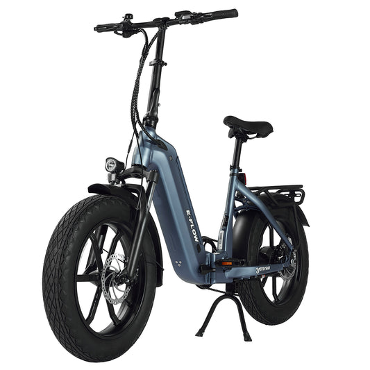 MOVE Electric Scooters - Young Electric E-Flow All Terrain Fat Tire - Denim Blue