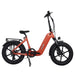 MOVE Electric Scooters - Young Electric E-Flow All Terrain Fat Tire - Radio Orange right sideview