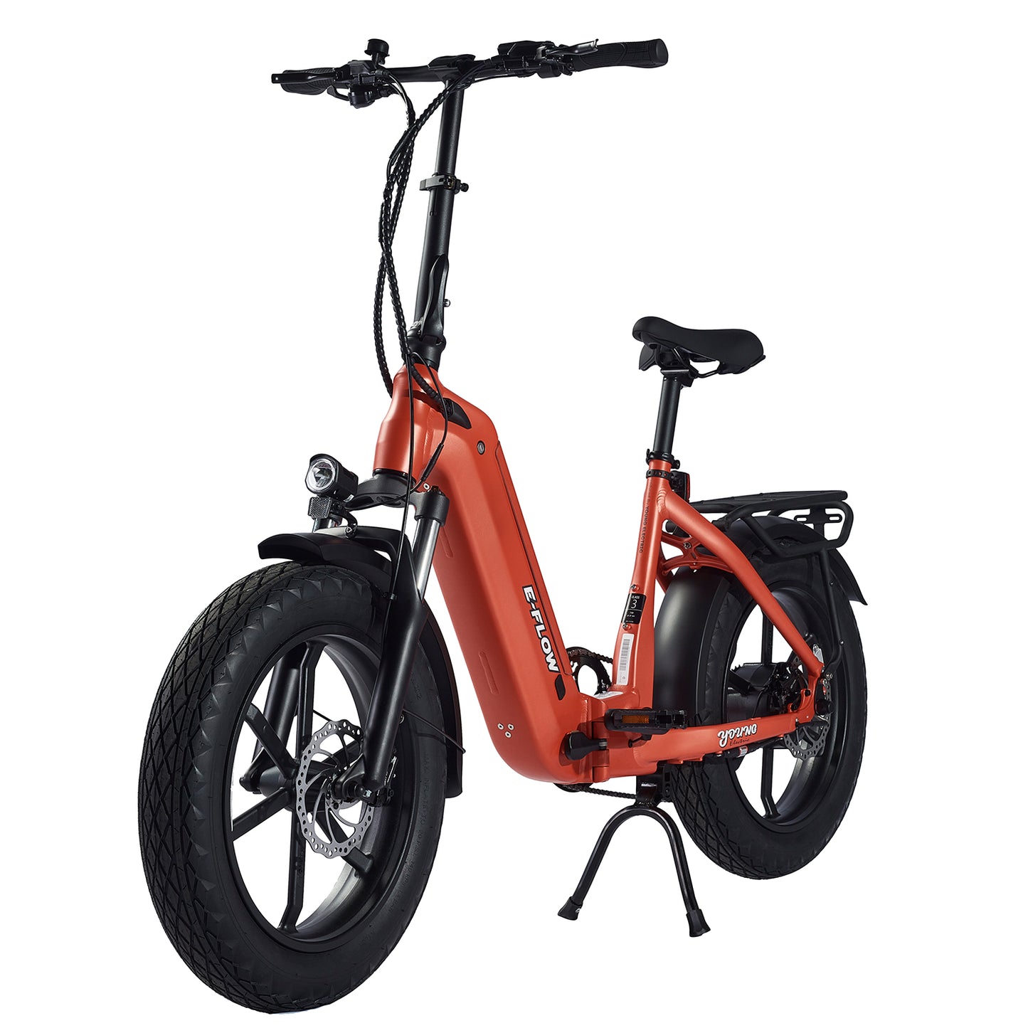 MOVE Electric Scooters - Young Electric E-Flow All Terrain Fat Tire - Radio Orange