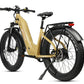 MOVE Electric Scooters - Young Electric E-Scout Pro Step-Through All Terrain Fat Tire Electric Bike angled left rearview