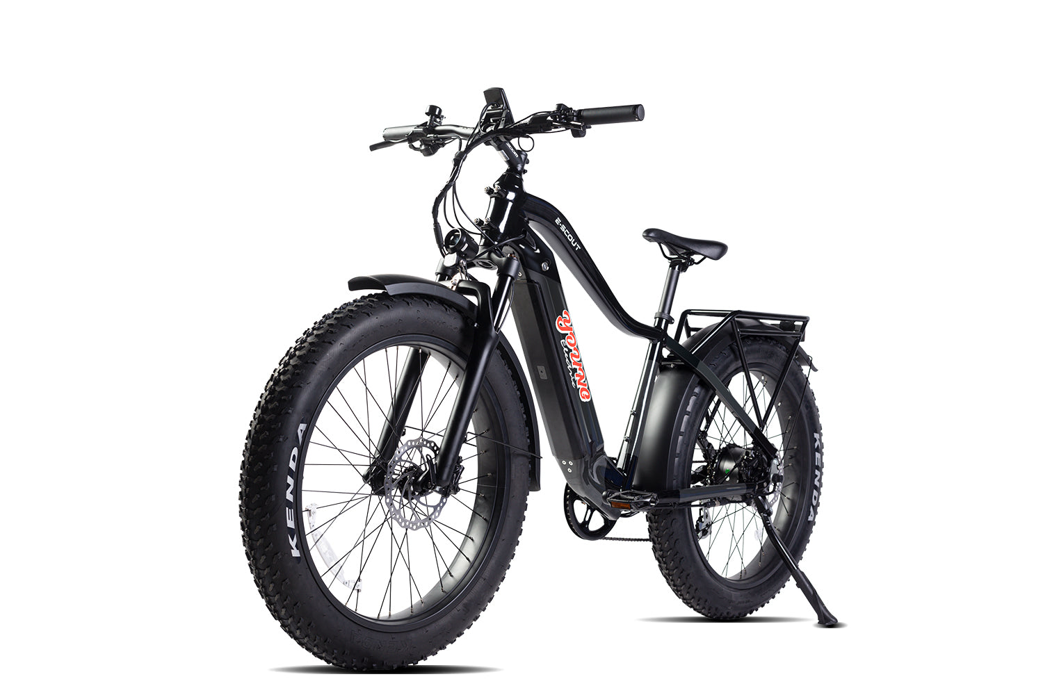 MOVE Electric Scooters - Young Electric E-Scout All Terrain Fat Tire Electric Bike - Black