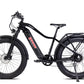 MOVE Electric Scooters - Young Electric E-Scout All Terrain Fat Tire Electric Bike left sideview