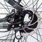 MOVE Electric Scooters - Young Electric E-Scout All Terrain Fat Tire Electric Bike close-up to the disc brake