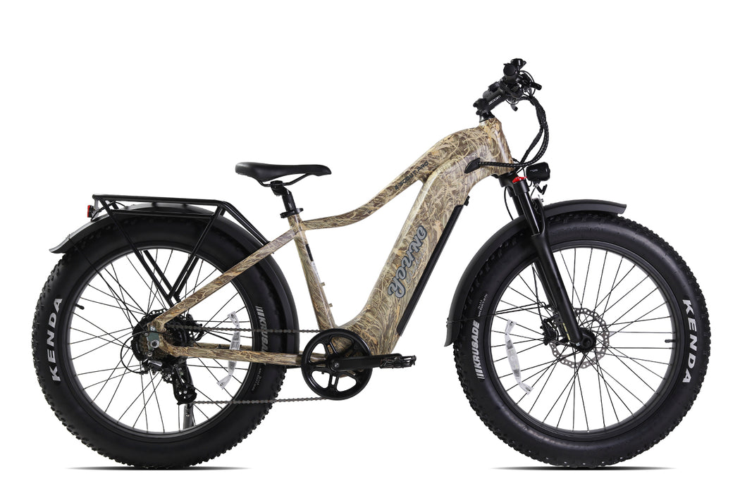 MOVE Electric Scooters - Young Electric E-Scout Pro All Terrain Fat Tire Electric Hunting Bike right sideview