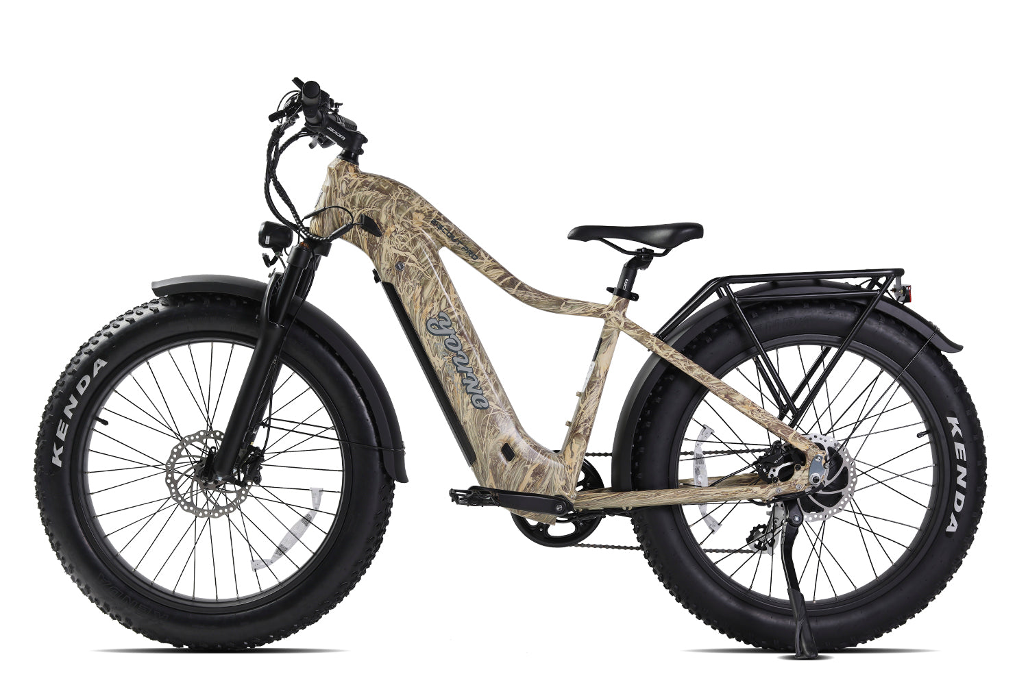 MOVE Electric Scooters - Young Electric E-Scout Pro All Terrain Fat Tire Electric Hunting Bike right sideview