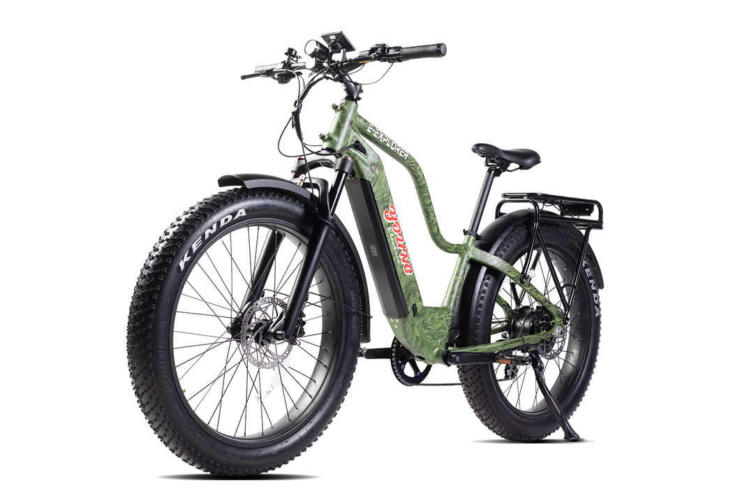 MOVE Electric Scooters - Young Electric E-Explorer Electric Hunting Bike - Forest Camo