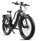 MOVE Electric Scooters - Young Electric E-Explorer Electric Hunting Bike - Black angled right frontview