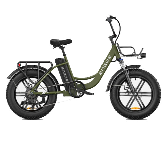 MOVE Electric Scooters - Engwe L20 Electric Bike Avocado Green