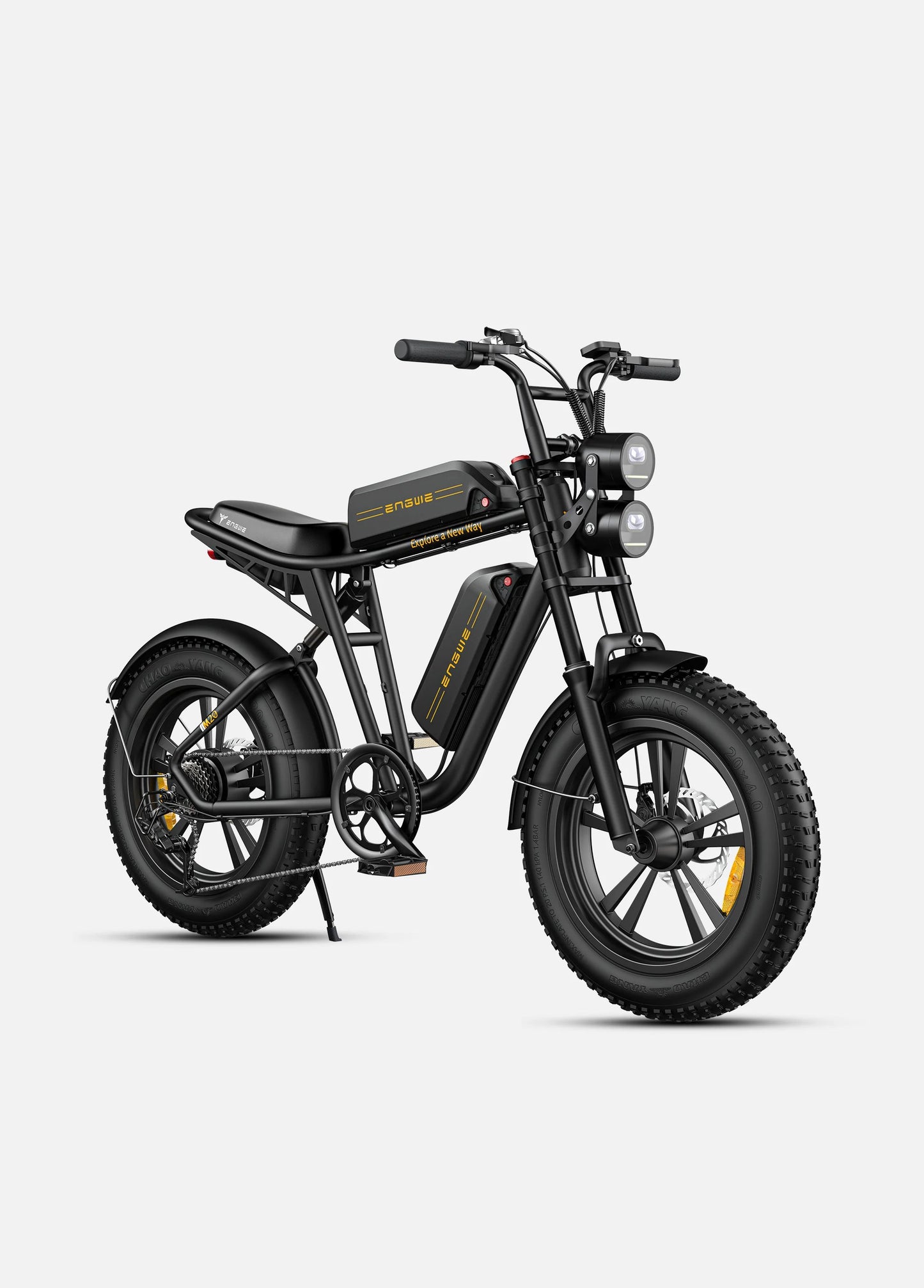 MOVE Electric Scooters - Engwe M20 Electric Bike Black