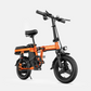 MOVE Electric Scooters - Engwe T14 mini foldable electric bike orange