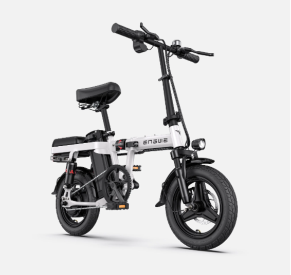 MOVE Electric Scooters - Engwe T14 mini foldable electric bike white