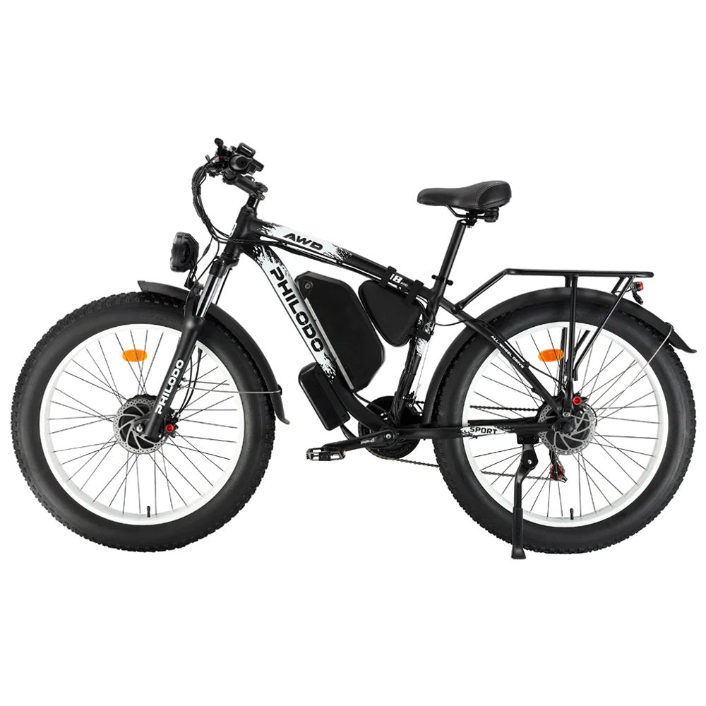 PHILODO BIKES H8 | Dual Motor Fat Tire Electric Bike