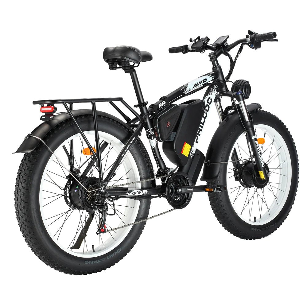 PHILODO BIKES H8 | Dual Motor Fat Tire Electric Bike