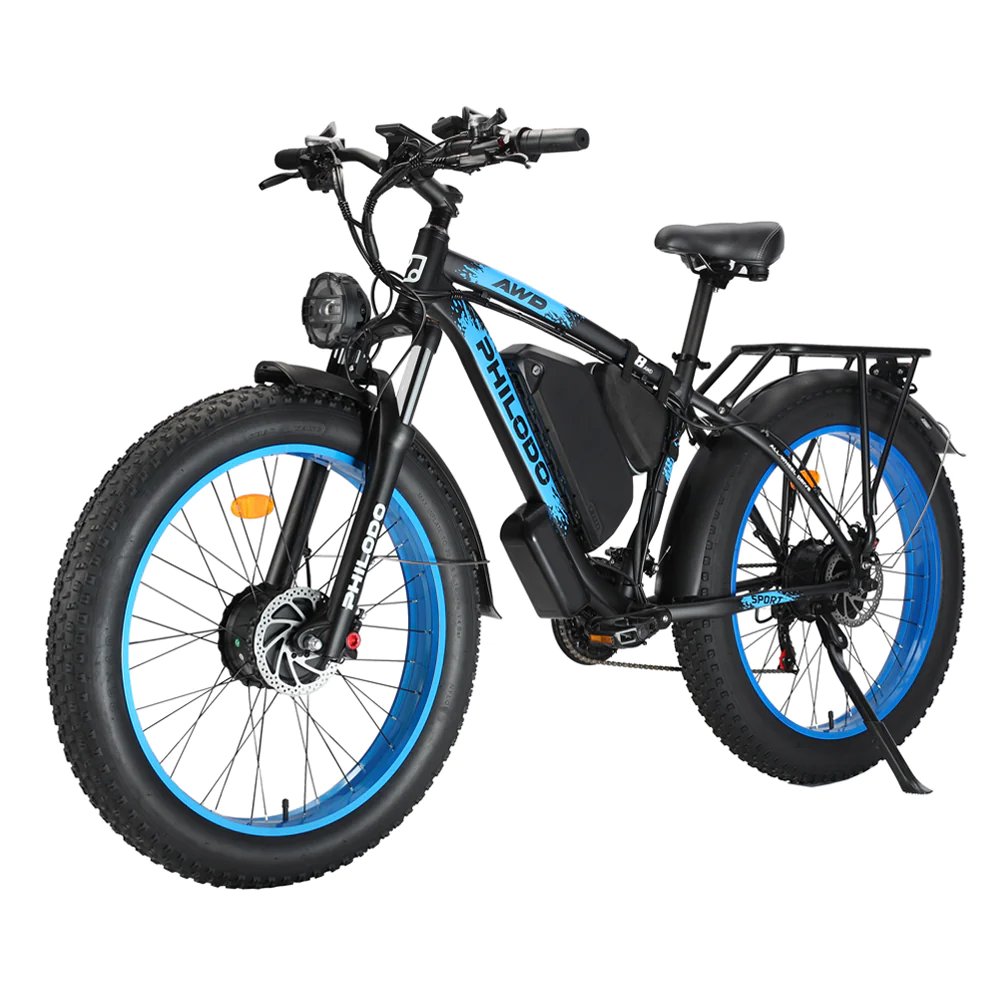 PHILODO BIKES H8 | Dual Motor Fat Tire Electric Bike