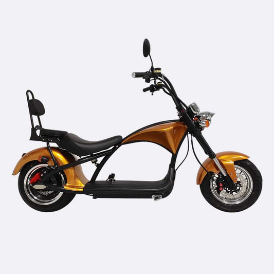 MOVE Electric Scooters - Linkseride E Chopper M1 2 Seater Electric Scooters Sideview